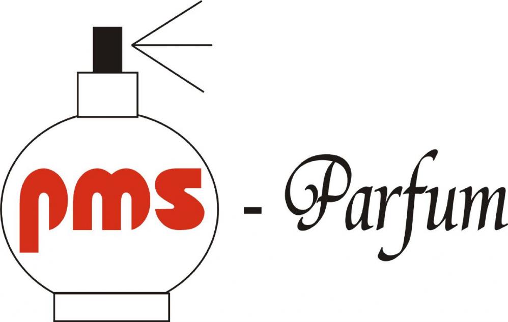 PMS-Parfum Logo mit Schriftzug